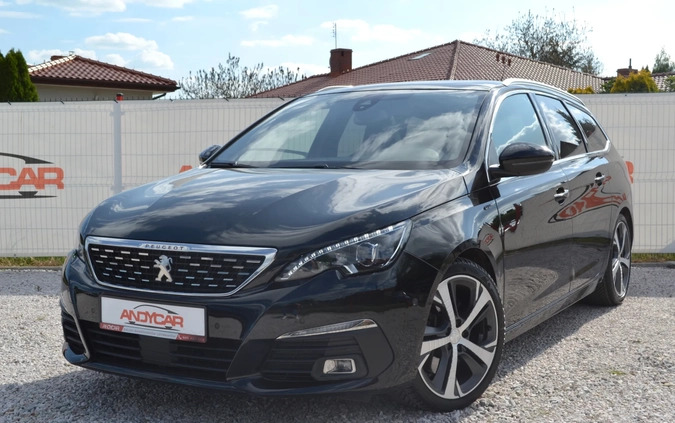 Peugeot 308 cena 66900 przebieg: 101000, rok produkcji 2019 z Grudziądz małe 254